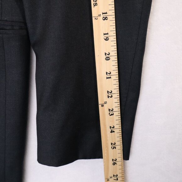 Suitsupply Havana Jetted Slim Men's Size 44 Black 100% Reda 130's Wool Blazer - Picture 14 of 15